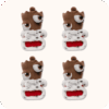 Queenie Plush 4PCS